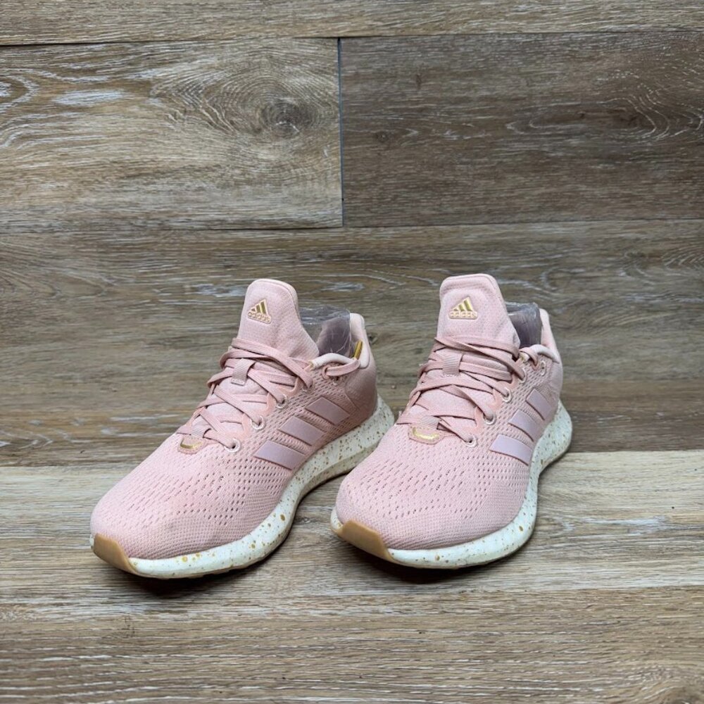 Adidas Pureboost 21 Pink Textile Athletic Shoe Women's Size 5